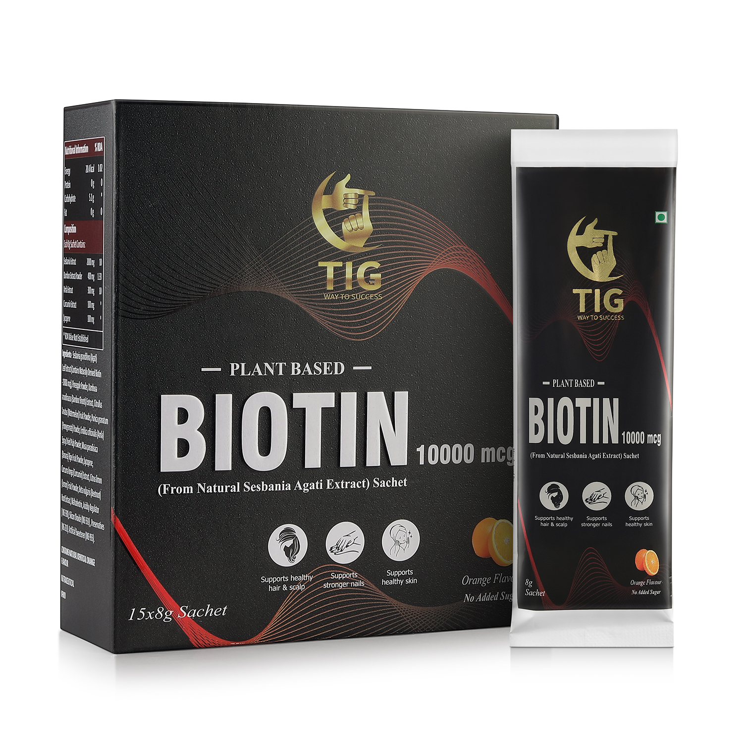TIG BIOTIN 15 SECHET (Plant Based)